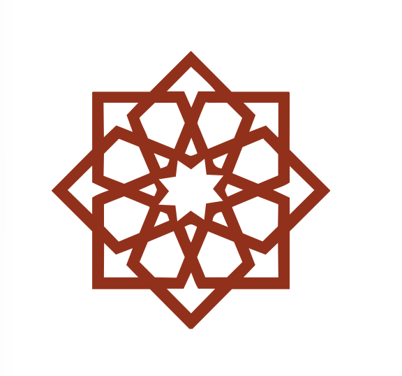 Complete eight-pointed Unzip Delhi brand motif
